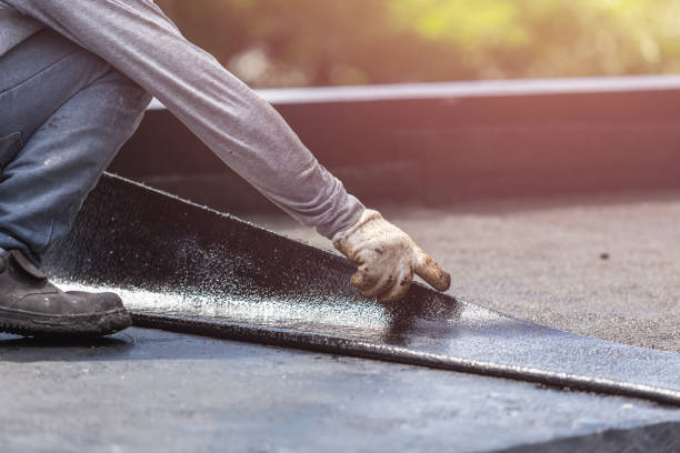 Professional Exterior Waterproofing technician working in East Brunswick, NJ